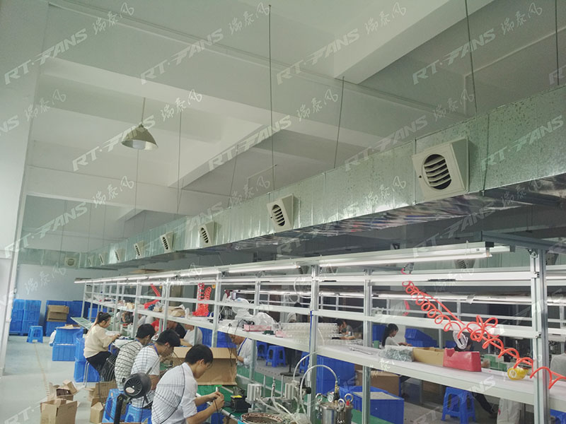 高溫襲來，惠州車間降溫怎么少得了瑞泰風(fēng)工業(yè)環(huán)?？照{(diào)