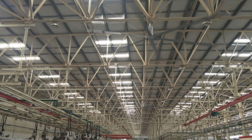 制衣廠如何降溫，瑞泰風(fēng)來給你解答