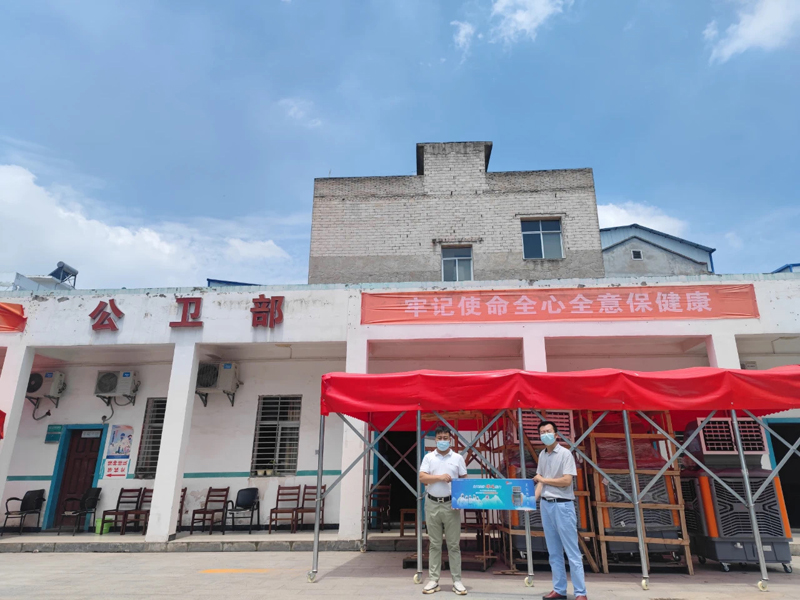 全民抗疫，瑞風助力 瑞泰風關愛在行動-湖北麻城市檢測點